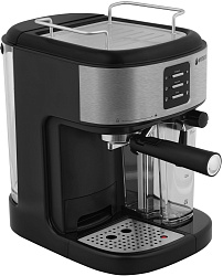 Кофеварка рожковая Vitek Metropolis VT-8489 1250Вт серый/черный