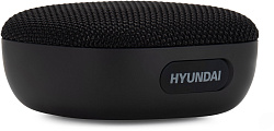 Колонка порт. Hyundai H-PS1010 черный 5W 1.0 BT 10м 1200mAh