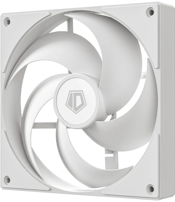 Вентилятор для корпуса ID-Cooling AS-140-W 140х140x25 белый 4-pin 24.9дБ Ret
