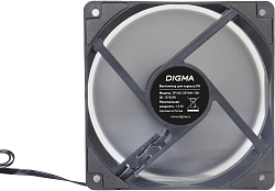 Вентилятор для корпуса Digma DFAN120PWM-1BK 120х120x25 черный 4-pin 28дБ Ret