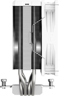 Устройство охлаждения(кулер) Thermalright Assassin X 120 R Digital Soc-AM5/AM4/1200/1700/1851 белый 4-pin 29.8dB Al+Cu LCD Ret (AX120-R-DIGITAL-WH)