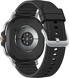 Смарт-часы Samsung Galaxy Watch 8 Classic 1.34" Super AMOLED корп.серебристый рем.черный (SM-L500NZKAMEA)