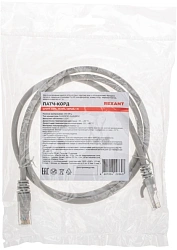 Патч-корд Rexant 02-0290-1 U/UTP RJ-45 вил. кат.6 1м белый LSZH