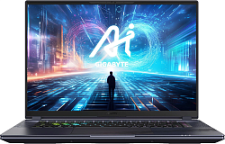 Ноутбук Gigabyte Aorus 16X Core i7 13650HX 32Gb SSD1Tb NVIDIA GeForce RTX4070 8Gb 16" IPS QHD+ (2560x1600) FreeDOS grey WiFi BT Cam (9SG-43KZC64SD)