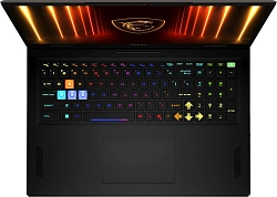 Ноутбук MSI Vector 18 HX AI A2XWHG-891XRU Ultra 9 275HX 32Gb SSD1Tb NVIDIA GeForce RTX5070Ti 12Gb 18" IPS QHD+ (2560x1600) FreeDOS grey space WiFi BT Cam (9S7-1824B4-891)