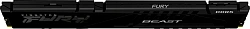 Память DDR5 32GB 5600MHz Kingston KF556C36BBE2-32 Fury Beast Black RTL Gaming PC5-44800 CL36 DIMM 288-pin 1.25В single rank с радиатором Ret