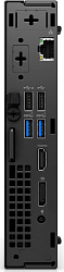 Неттоп Dell Optiplex 7010 Micro i3 13100T (2.5) 16Gb SSD512Gb UHDG 730 Windows 11 Pro GbitEth WiFi BT 260W мышь клавиатура черный (7010-3651)