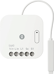 Умное реле Yandex YNDX-00537 1канал. белый