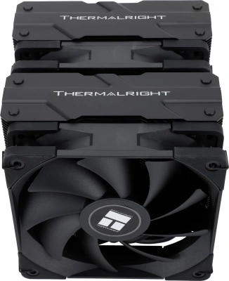 Устройство охлаждения(кулер) Thermalright Peerless Assassin 120 Soc-AM5/AM4/1200/1700/1851 черный 4-pin 25.6dB Al+Cu 750gr Ret (PA120-BLACK)