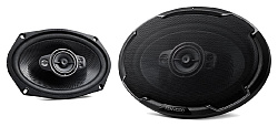 Колонки автомобильные Kenwood KFC-PS6996 650Вт 88дБ 4Ом 15x23см (6x9дюйм) (ком.:2кол.) коаксиальные пятиполосные