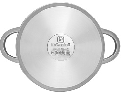 Кастрюля Rondell Point RDS-1312 4.8л. d=24см (с крышкой) стальной