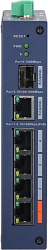 Коммутатор Dahua DH-CHS4106-4ET-60 4x100Мбит/с 1x1Гбит/с управляемый
