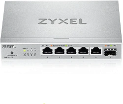 Коммутатор Zyxel XMG-105-ZZ0101F (L2) 5x2.5Гбит/с 1SFP+ неуправляемый