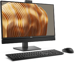 Моноблок Dell Pro 24 QC24250 23.8" Full HD Core Ultra 7 265 (2.4) 16Gb SSD1Tb Graphics CR Windows 11 Pro GbitEth WiFi BT 130W клавиатура мышь Cam темно-серый 1920x1080