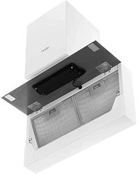 Вытяжка каминная Haier HVX-W682CW белый управление: сенсорное (1 мотор)