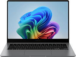 Ноутбук Samsung Galaxy Book 5 Pro NP960 Core Ultra 5 226V 16Gb SSD512Gb Intel Arc 14" AMOLED Touch 2.8K (2880x1800) Windows 11 Home grey WiFi BT Cam (NP940XHA-LG1IN)
