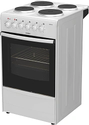 Плита Электрическая Darina 1B EM 341 406 W белый/черный эмаль (без крышки)