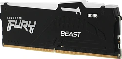 Память DDR5 8GB 5600MHz Kingston KF556C36BBEA-8 Fury Beast Black Expo RGB RTL Gaming PC5-44800 CL36 DIMM 288-pin 1.25В single rank с радиатором Ret