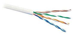 Кабель информационный Lanmaster TWT-6UTP-GY кат.6 UTP 4 пары 23AWG PVC внутренний 305м серый