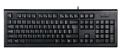 Клавиатура + мышь A4Tech KR-8520D клав:черный мышь:черный USB