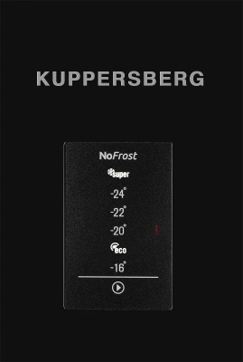 Морозильная камера Kuppersberg NFS 186 черный