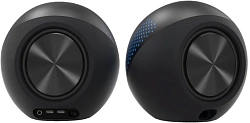 Колонки Creative Pebble X 2.0 черный 30Вт BT портативные