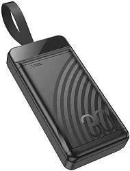 Мобильный аккумулятор Hoco J123B Element 30000mAh 5A черный (12081)