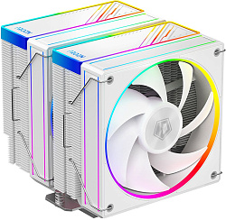 Устройство охлаждения(кулер) ID-Cooling Frozn A620 ARGB Soc-AM5/AM4/1200/1700/1851 белый 4-pin 29.9dB Al+Cu 270W 1200gr Ret (FROZN A620 ARGB WHITE)