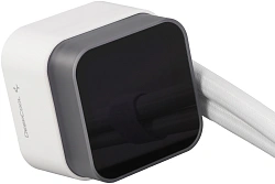Система водяного охлаждения Deepcool LQ360 Ultra ARGB Soc-AM5/AM4/1200/1700/1851 белый 4-pin 38.71dB Al LCD 350W 1900gr Ret (R-LQ360-WHASMC-G-1)