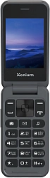 Мобильный телефон Xenium X680 темно-серый раскладной 2Sim 2.8" 240x320 Nucleus 0.3Mpix GSM900/1800 MP3 FM microSD max32Gb