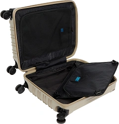 Чемодан Piquadro PQ LIGHT BV4425PQL/BEO 40x20x55см 31л. 2.26кг. поликарбонат/алюм. бежевый