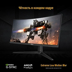 Монитор Asus 34" TUF Gaming VG34VQL1B темно-серый VA LED 1ms 21:9 HDMI M/M матовая HAS Piv 550cd 178гр/178гр 3440x1440 165Hz DP 2K USB 9.01кг