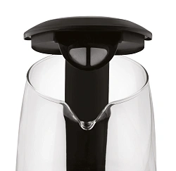 Чайник электрический Scarlett SC-EK27G19 2.2л. 2200Вт черный корпус: стекло/металл (EK27G19)