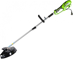 Триммер электрический Greenworks GST1246 1200Вт разбор.штан. реж.эл.:леска/нож
