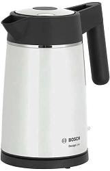 Чайник электрический Bosch TWK5P471 1.7л. 2400Вт серый/черный корпус: металл/пластик