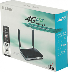 Роутер беспроводной D-Link DWR-921 N300 10/100/1000BASE-TX черный