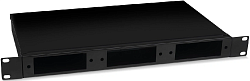 Кросс CabeusFO-19-3FP FO-19-3FP-BK 1U 24xSC/LC дупл.