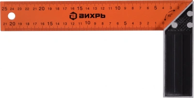 Угольник Вихрь 73/11/3/1 столярный дл.25см
