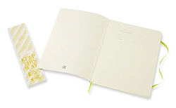 Блокнот Moleskine CLASSIC SOFT QP621C2 XLarge 190х250мм 192стр. линейка мягкая обложка лайм