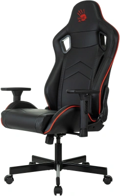 Кресло игровое A4Tech Bloody GC-840 черный сиденье черный эко.кожа с подголов. крестов. металл черный пластик черный (комплект 1шт)