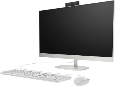 Моноблок HP 24-cr0009l 23.8" Full HD i7 1355U (1.7) 16Gb SSD512Gb Iris Xe FreeDOS GbitEth WiFi BT 90W клавиатура мышь Cam белый 1920x1080