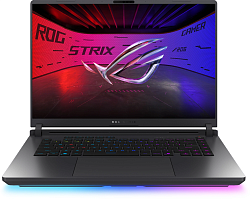 Ноутбук Asus ROG Strix G16 G615LR-S5162 Core Ultra 7 255HX 16Gb SSD1Tb NVIDIA GeForce RTX5070Ti 12Gb 16" IPS WQXGA (2560x1600) без ОС grey WiFi BT Cam (90NR0LR1-M00670)