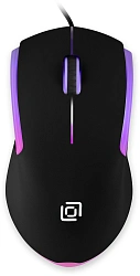Мышь Оклик 245M черный оптическая 1000dpi USB 3but (471479)