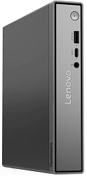 Неттоп Lenovo ThinkCentre Neo 50q G5 slim Core 5 210H (2.2) 8Gb SSD512Gb UHDG без ОС GbitEth WiFi BT 90W kb мышь клавиатура черный (13B9004TUM)