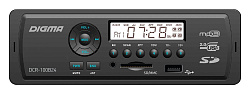 Автомагнитола Digma DCR-100B24 1DIN 4x45Вт