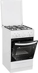 Плита Газовая Gefest ПГ 5100-02 0009 белый (металлическая крышка) реш.чугун