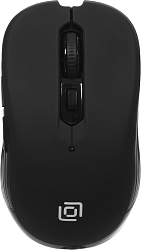 Мышь Оклик 610MWC черный оптическая 1600dpi беспров. USB/USB-C для ноутбука 6but (1158012)