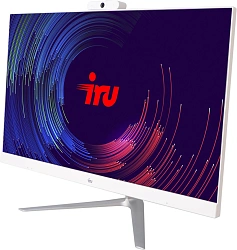 Моноблок IRU Tactio 23IBWP 23.8" Full HD i3 5005U (2) 8Gb SSD256Gb HDG5500 FreeDOS GbitEth WiFi BT 60W Cam белый 1920x1080 (RUS)