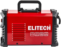 Сварочный аппарат Elitech АИС 180 ЖК инвертор ММА/TIG 6.1кВт