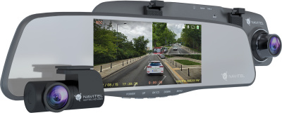 Видеорегистратор Navitel MR255 NV серый 2Mpix 1080x1920 1080p 160гр. MSTAR MSC8339